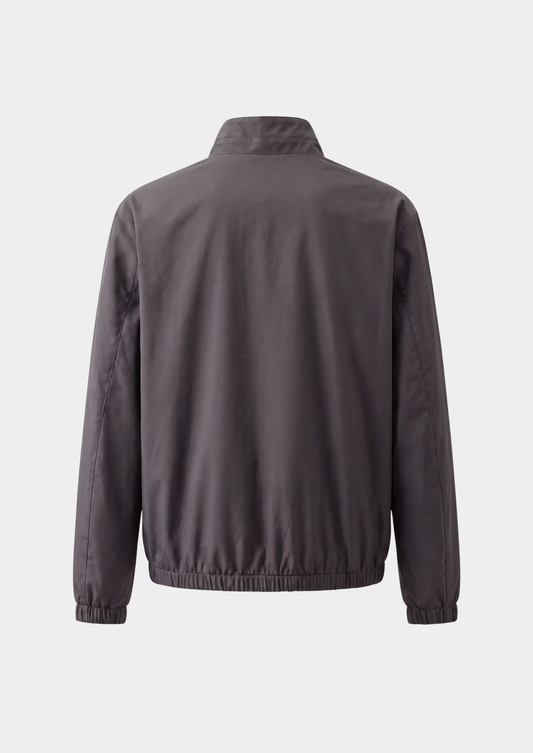 Fog Gray Technical Windbreaker Jacket - photo 2