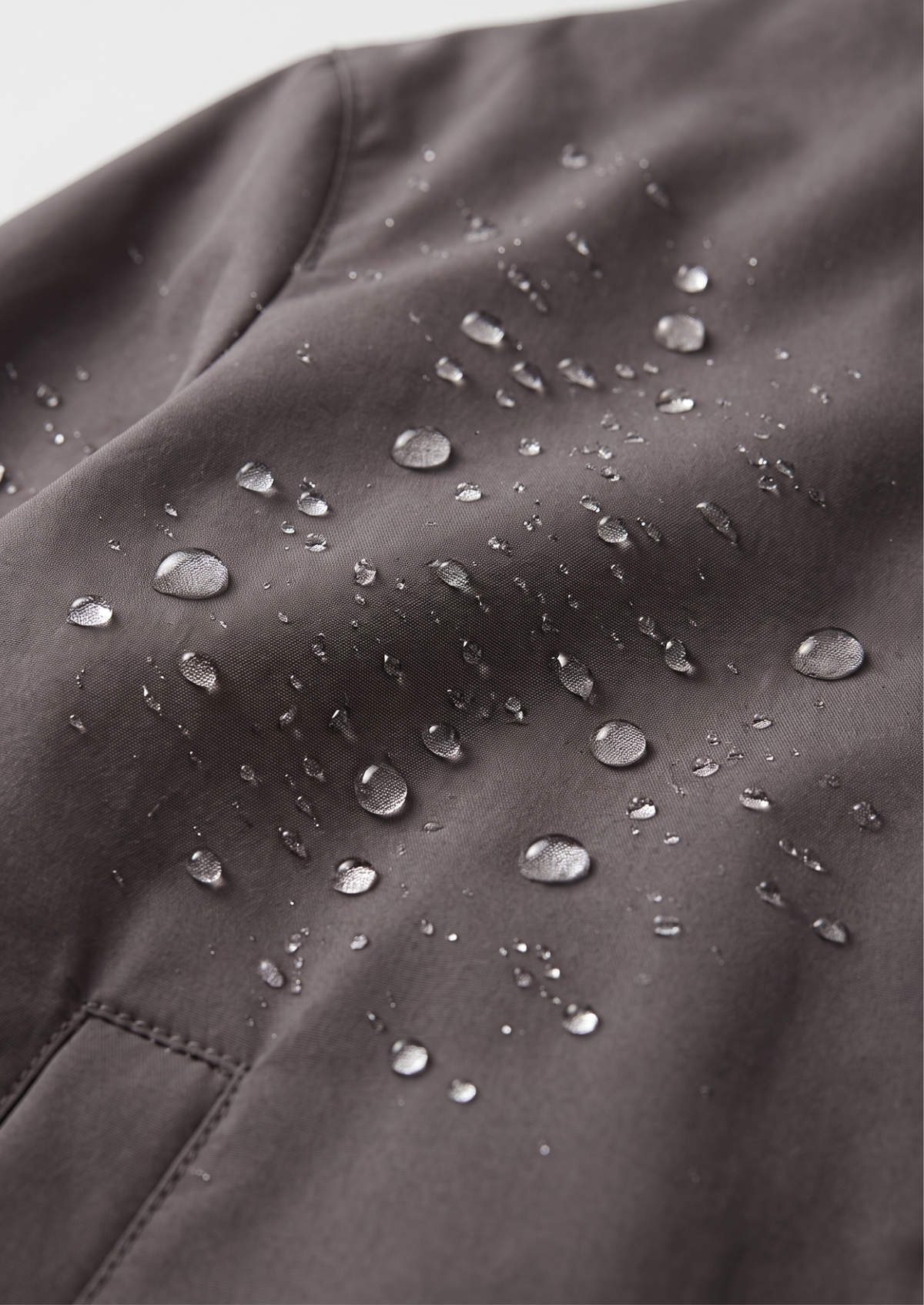 Fog Gray Technical Windbreaker Jacket - photo 7
