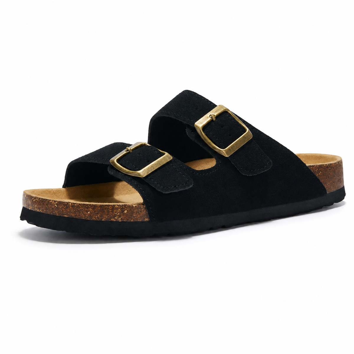 Kavan&Co Suede Arizona Sandals - Black - photo 7
