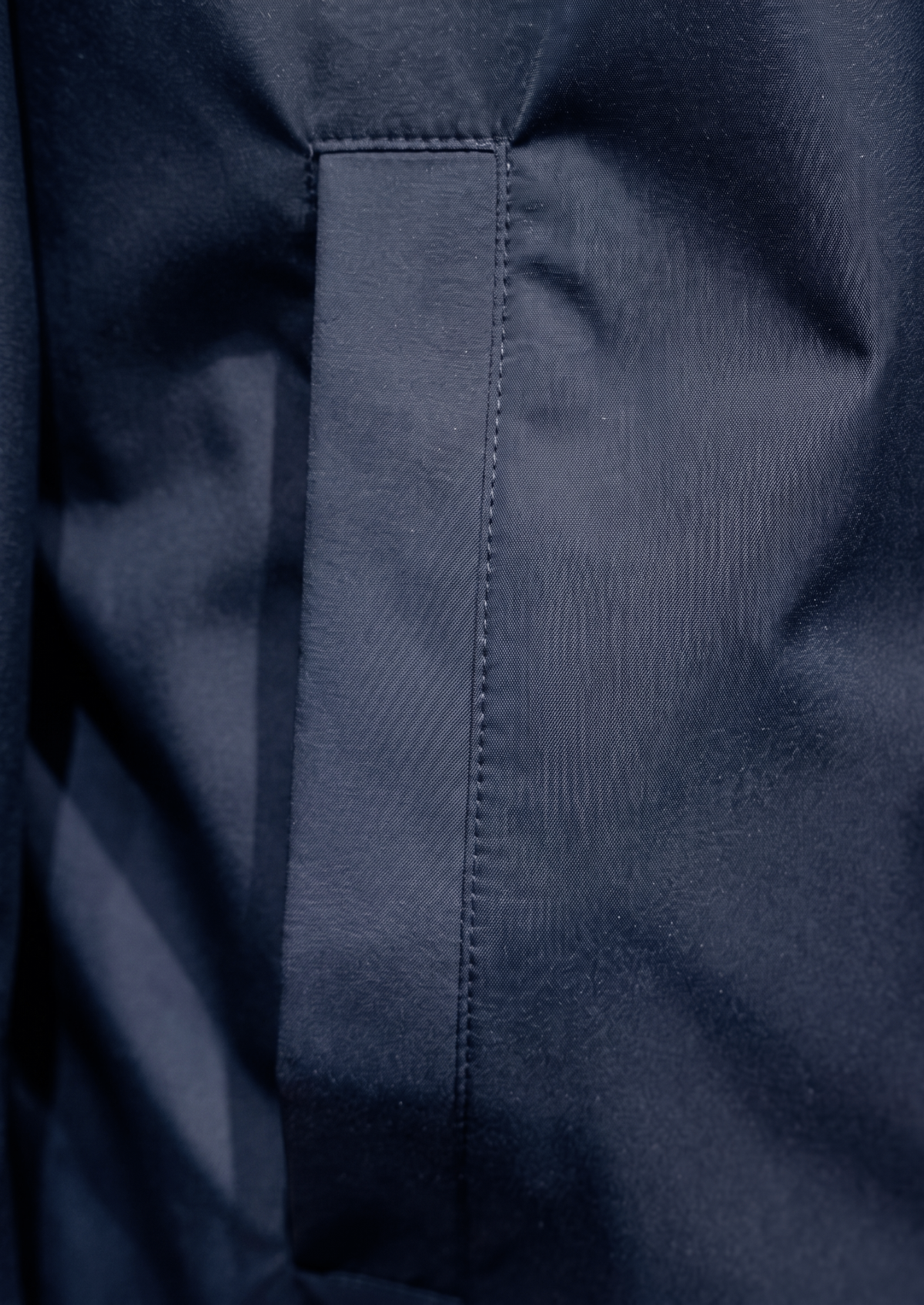 Navy Blue Technical Windbreaker Jacket - photo 5