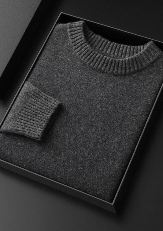 Pure Cashmere Dark Gray Essential Crewneck - photo 2