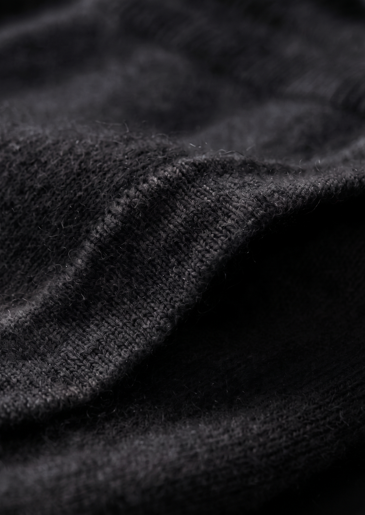 Pure Extra-Fine Merino Wool Black Luzzo Set - photo 7
