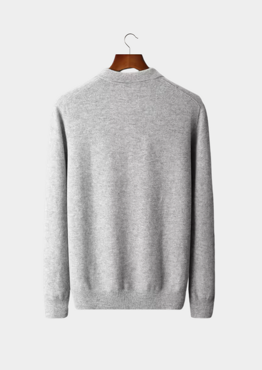 Pure Extra-Fine Merino Wool Classic Sweater Polo - photo 2