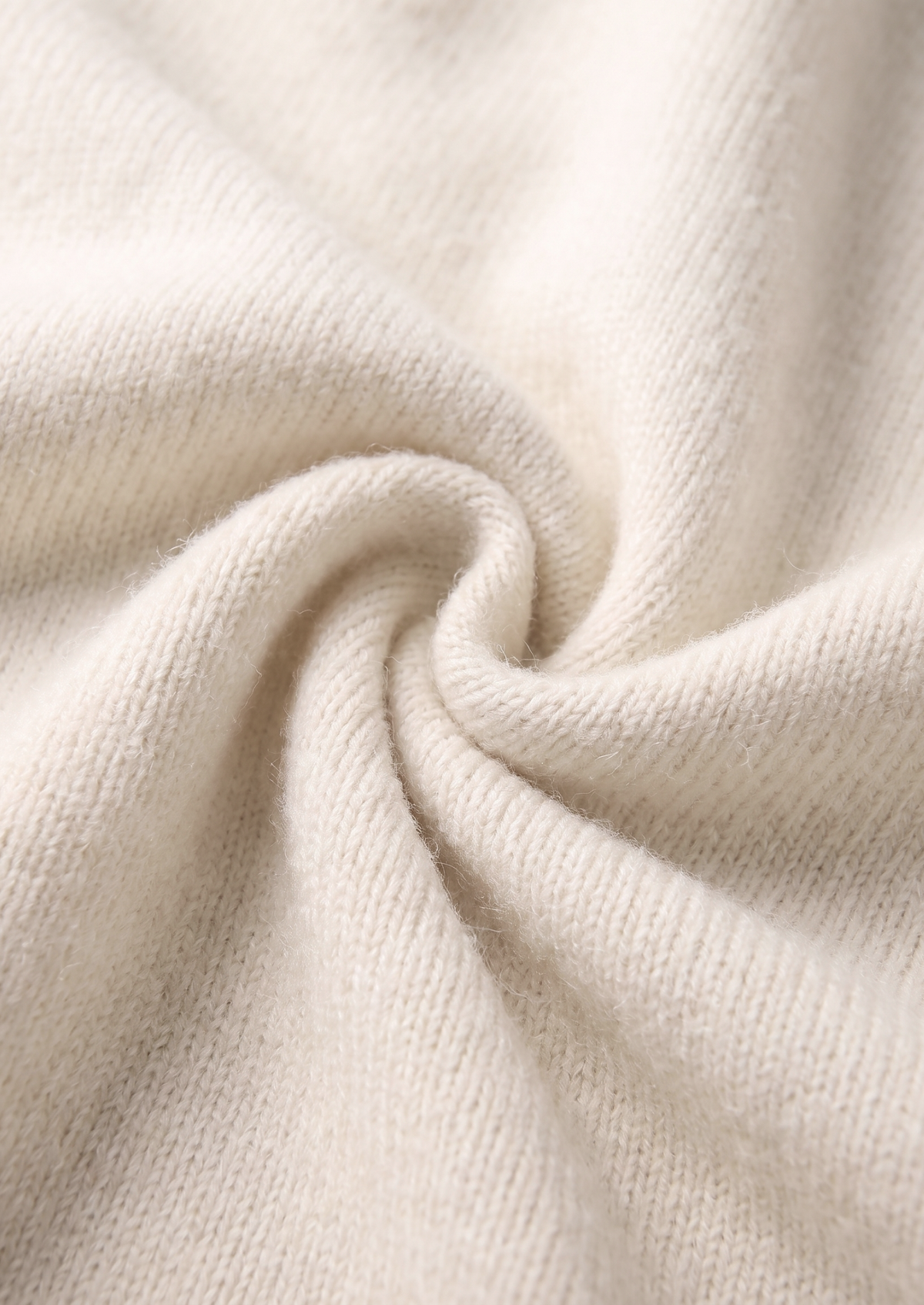 Pure Extra-Fine Merino Wool Cream White Luzzo Set - photo 10