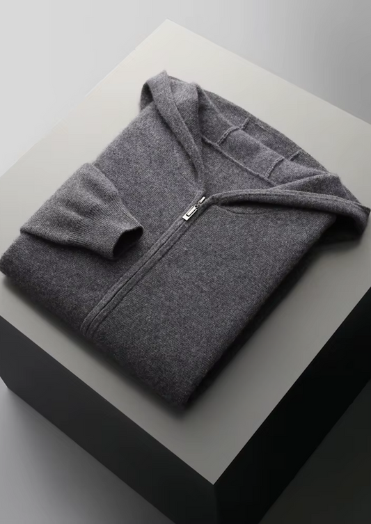 Pure Extra-Fine Merino Wool Dark Gray Arvo Set - photo 2