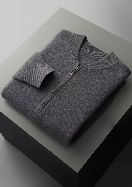 Pure Extra-Fine Merino Wool Dark Gray Falconi Set - photo 2