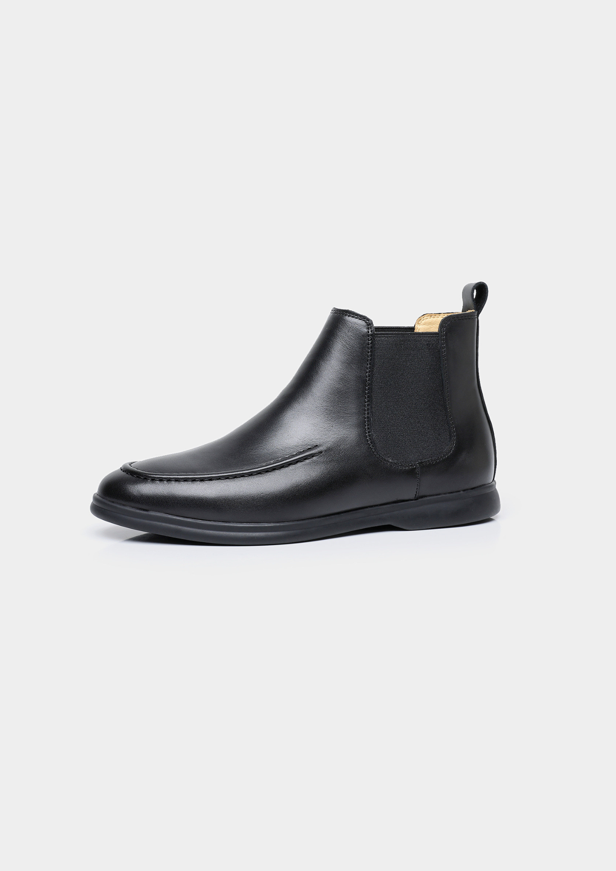 Black Leather Chelsea Boot - photo 3