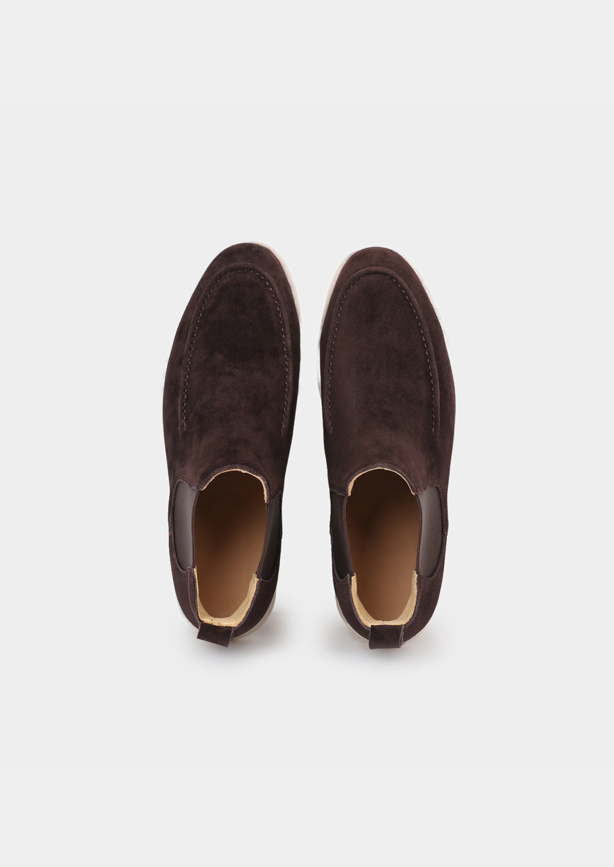 Coffee Suede Chelsea Boot - photo 2