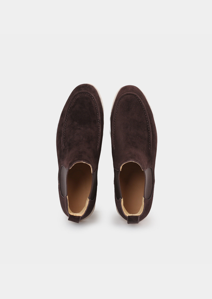 Coffee Suede Chelsea Boot - photo 2