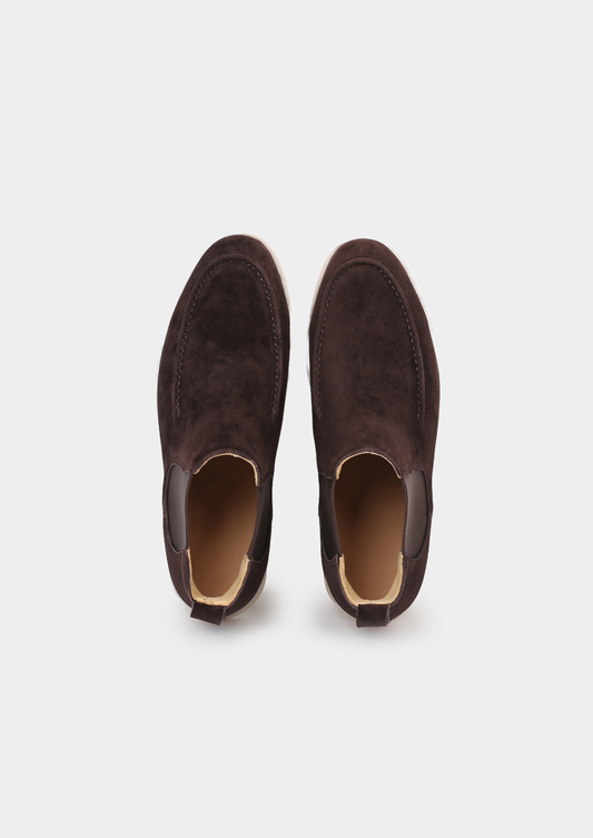 Coffee Suede Chelsea Boot - photo 2