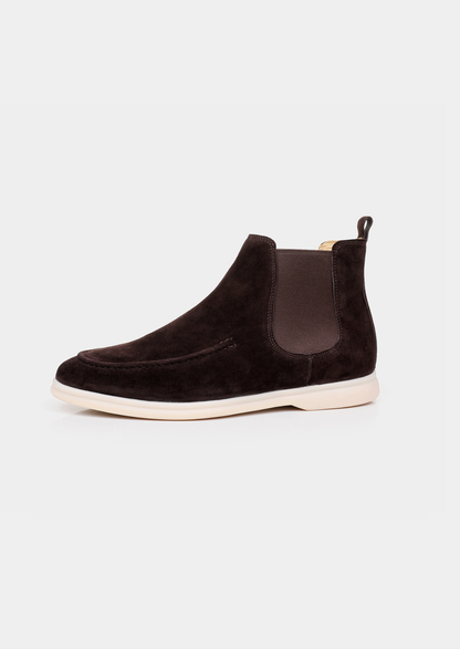 Coffee Suede Chelsea Boot - photo 3