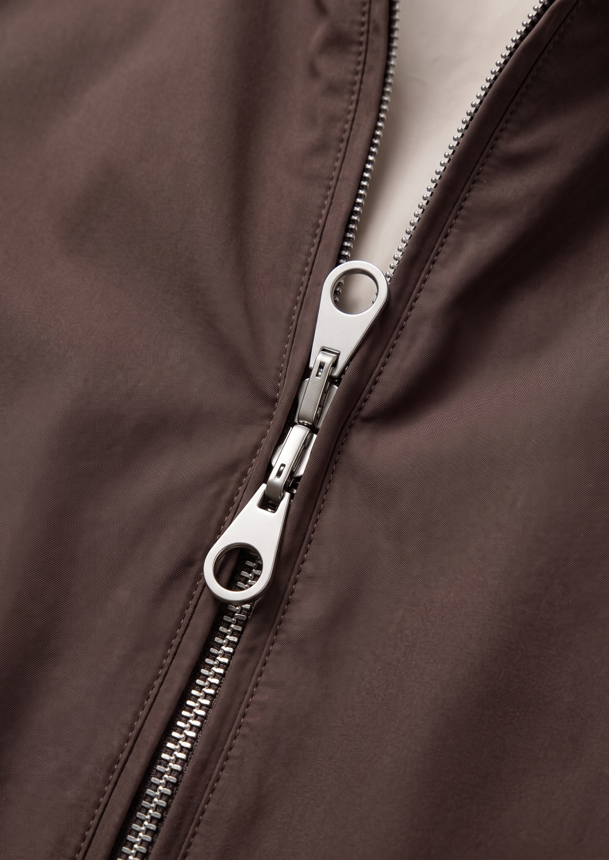 Coffee Technical Windbreaker Jacket - photo 4