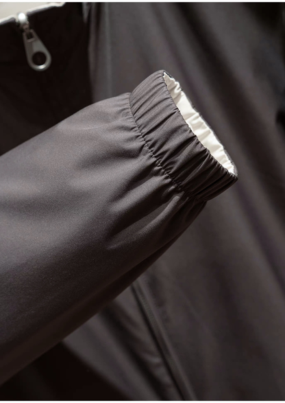Fog Gray Technical Windbreaker Jacket - photo 6