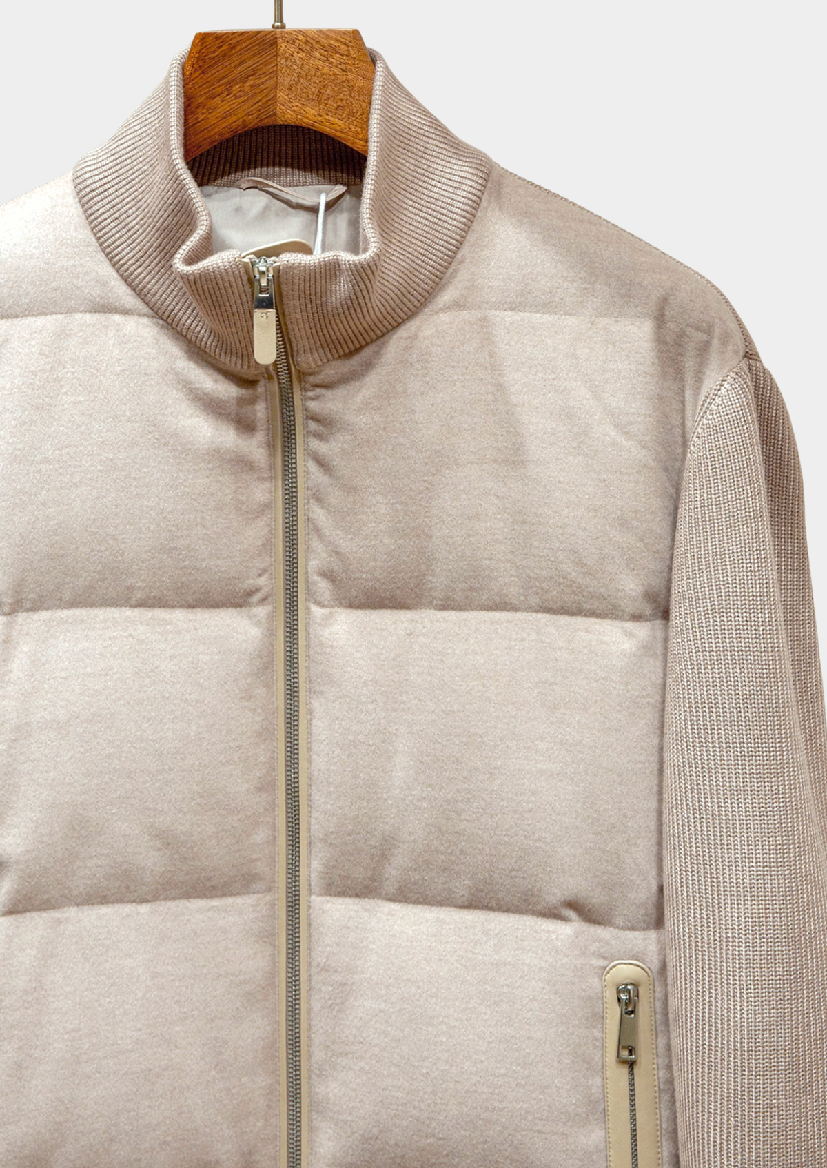 Ivory Urban Hybrid Bomber Jacket - photo 3