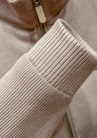 Ivory Urban Hybrid Bomber Jacket - photo 8
