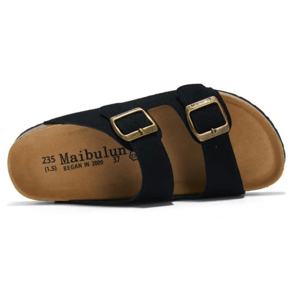 Kavan&Co Suede Arizona Sandals - Black - photo 3