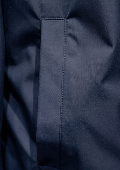 Navy Blue Technical Windbreaker Jacket - photo 5