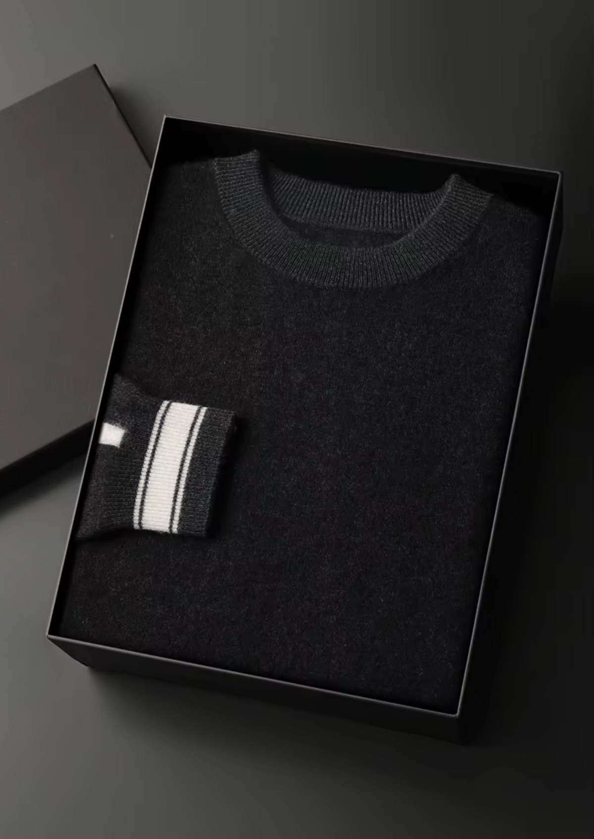 Premium Cashmere Black Vienna Leisure Set - photo 2