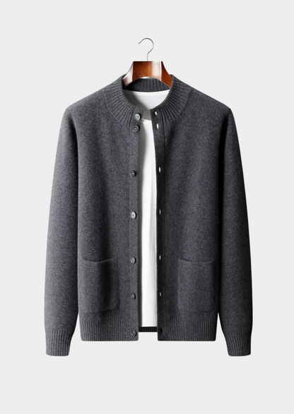 Premium Cashmere Button Cardigan - photo 4