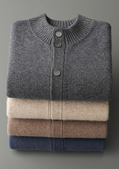 Premium Cashmere Button Cardigan - photo 9