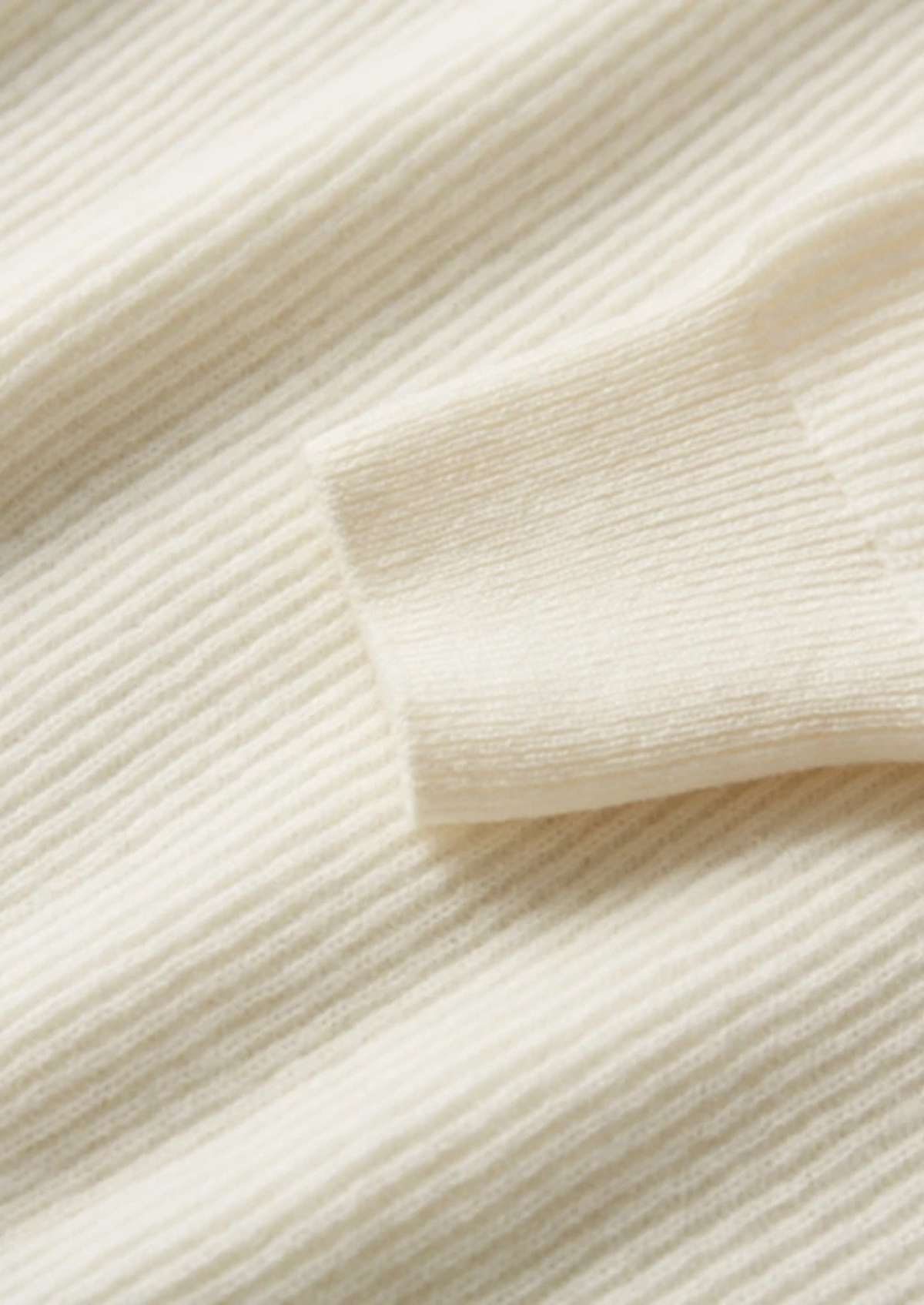 Premium Cashmere Classic Ribbed Henley Sweater - photo 6