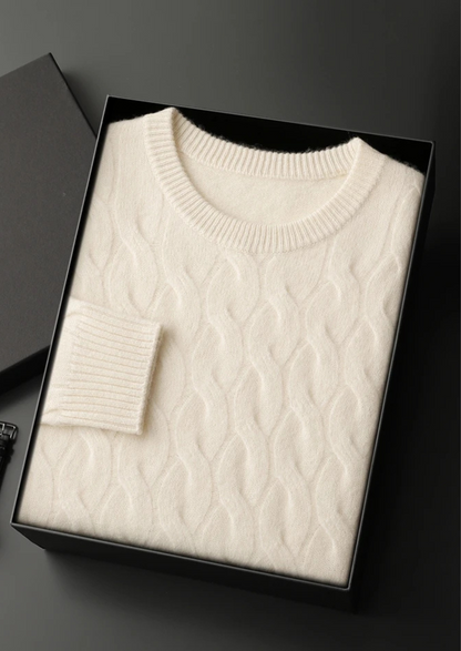 Premium Cashmere Cable Crewneck - photo 13