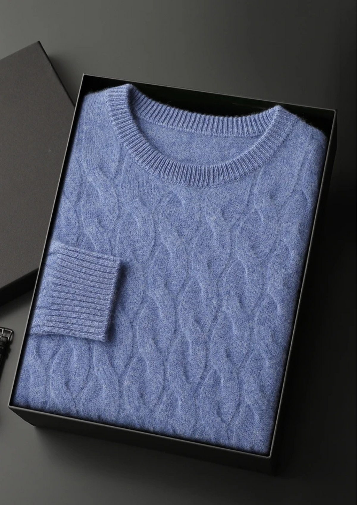 Premium Cashmere Cable Crewneck - photo 16