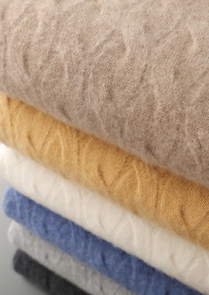 Premium Cashmere Cable Crewneck - photo 18