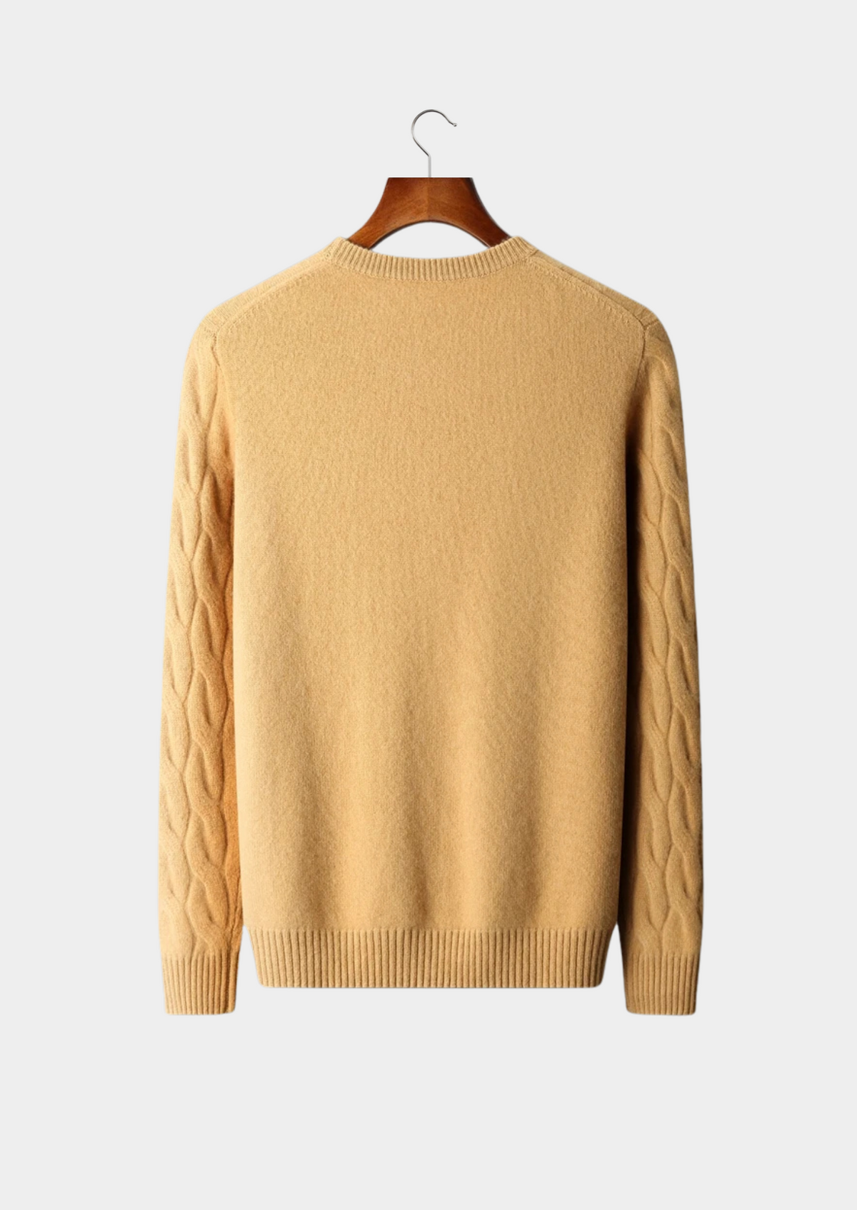 Premium Cashmere Cable Crewneck - photo 5