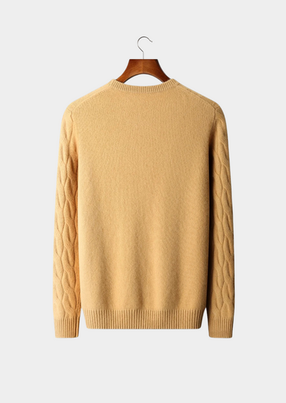 Premium Cashmere Cable Crewneck - photo 5