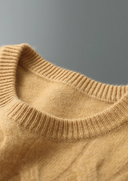 Premium Cashmere Cable Crewneck - photo 9