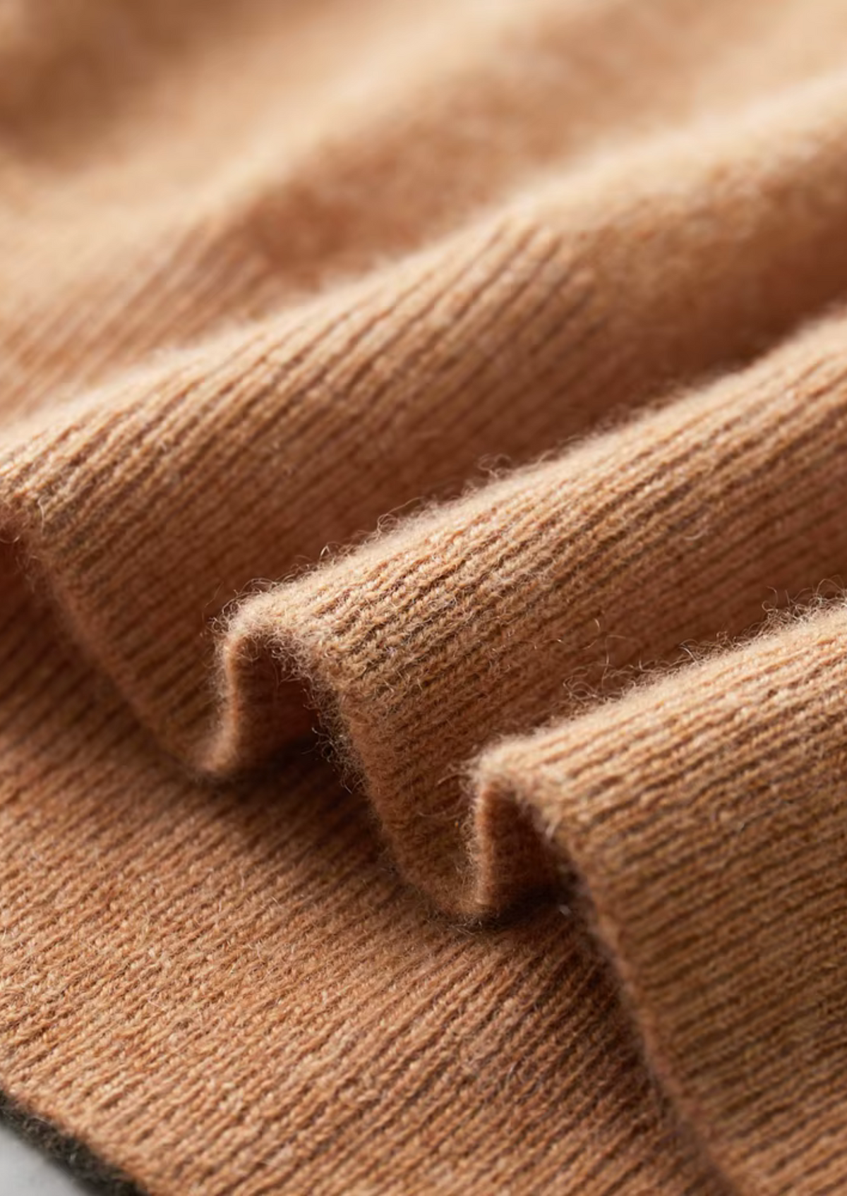 Premium Cashmere Classic Crewneck T-Shirt - Honey Mustard - photo 4