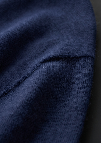 Premium Cashmere Classic Crewneck T-Shirt - Light Beige