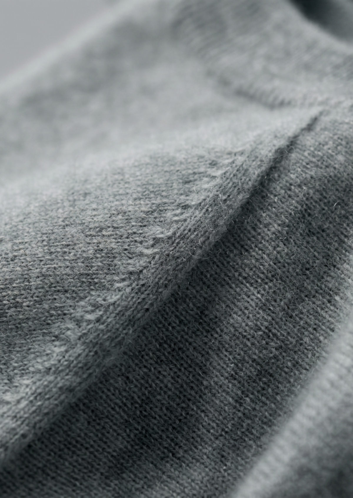 Premium Cashmere Classic Crewneck T-Shirt - Shadow Flint - photo 4