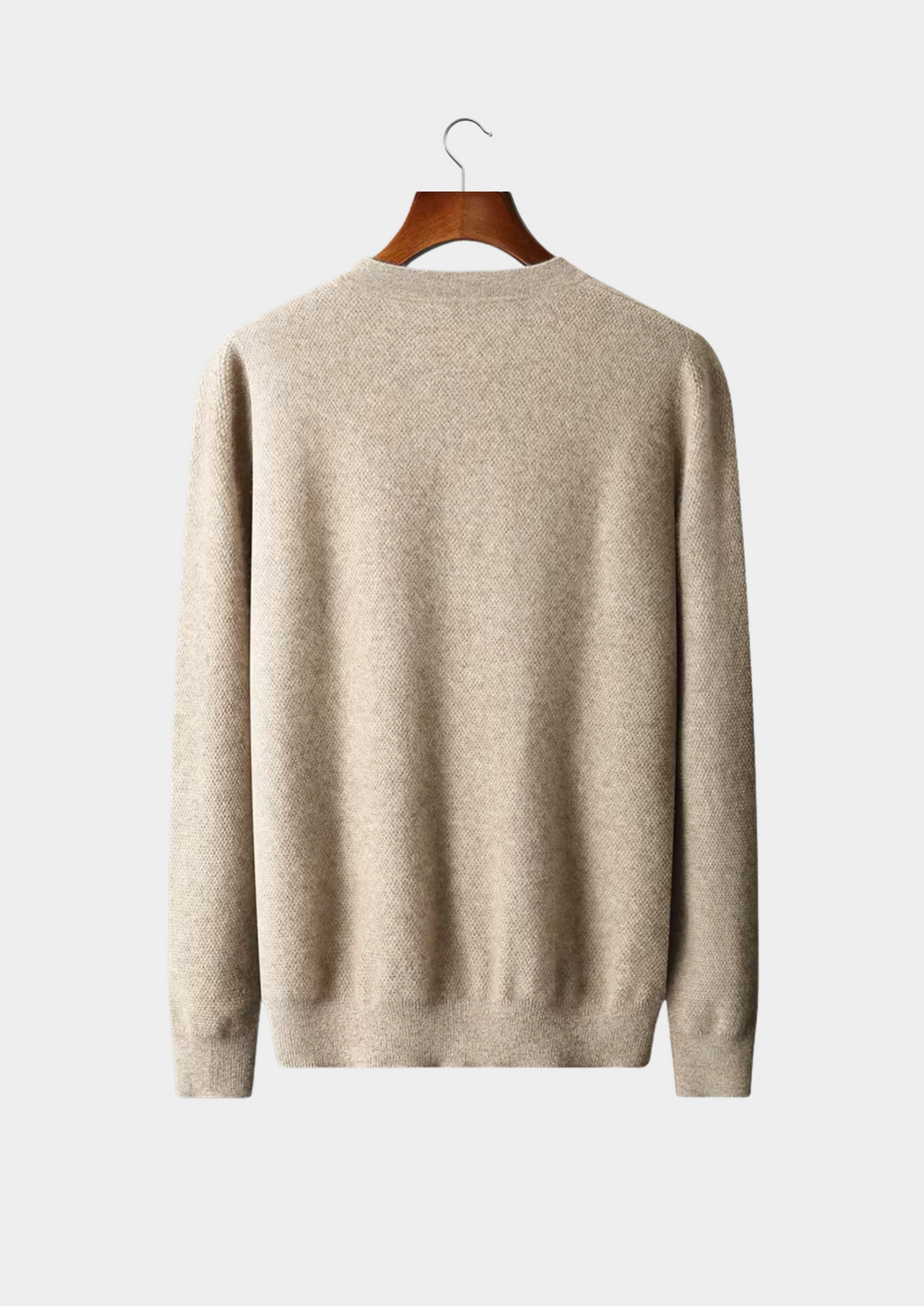 Premium Cashmere Classic Henley Sweater - photo 2