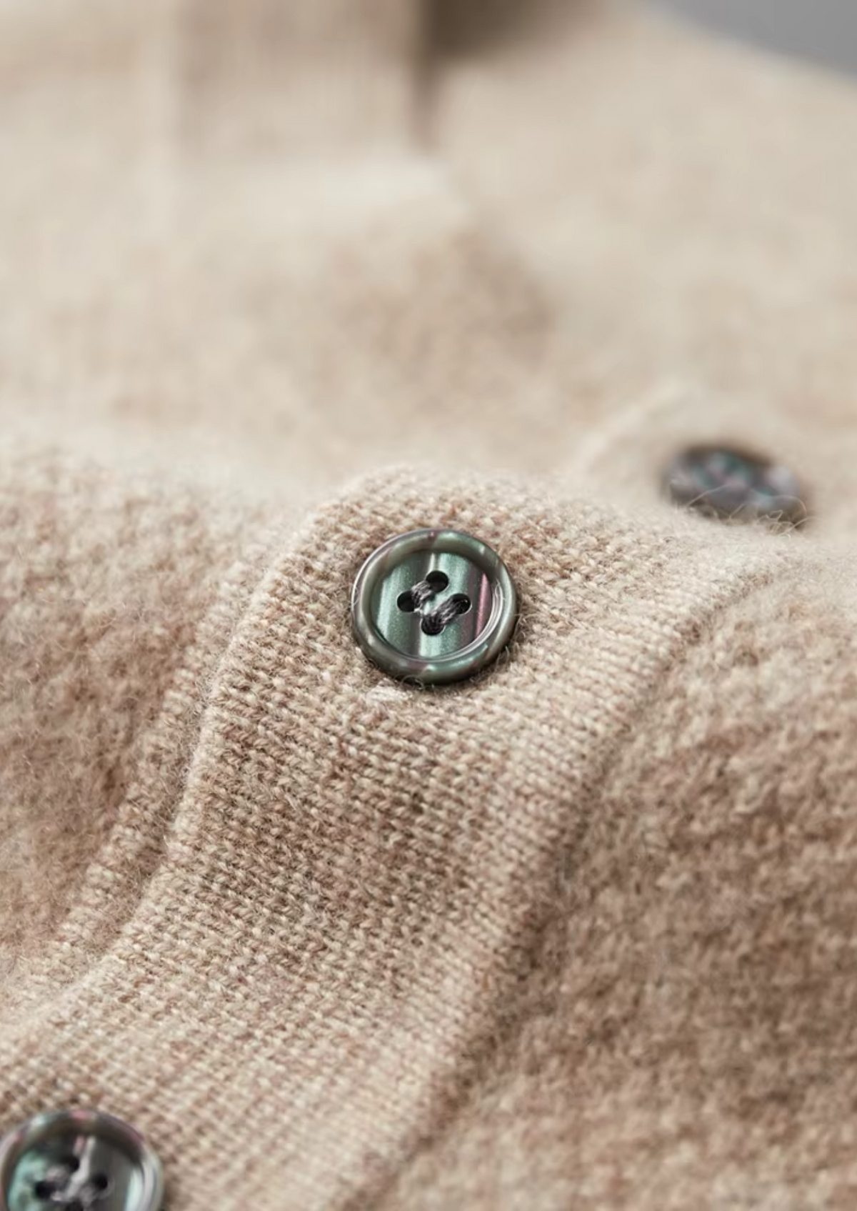 Premium Cashmere Classic Henley Sweater - photo 5
