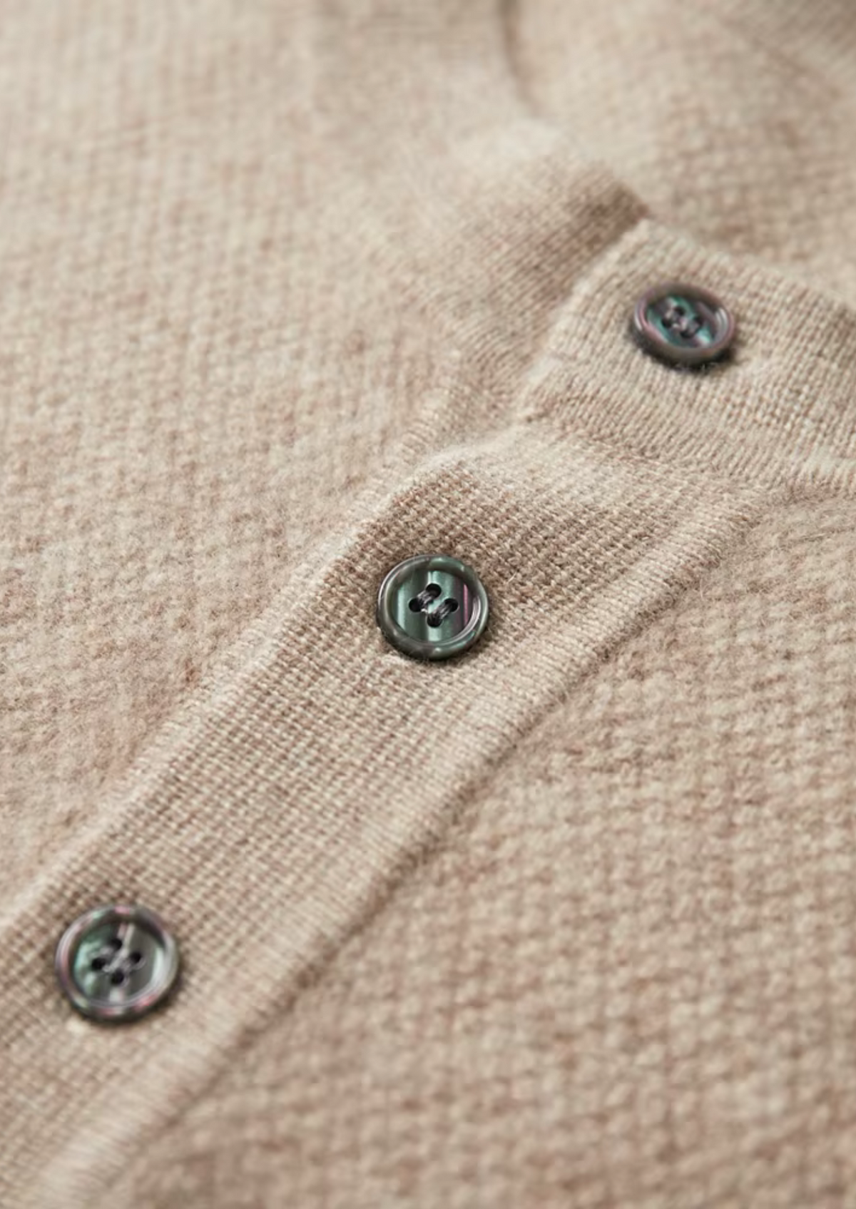 Premium Cashmere Classic Henley Sweater - photo 6