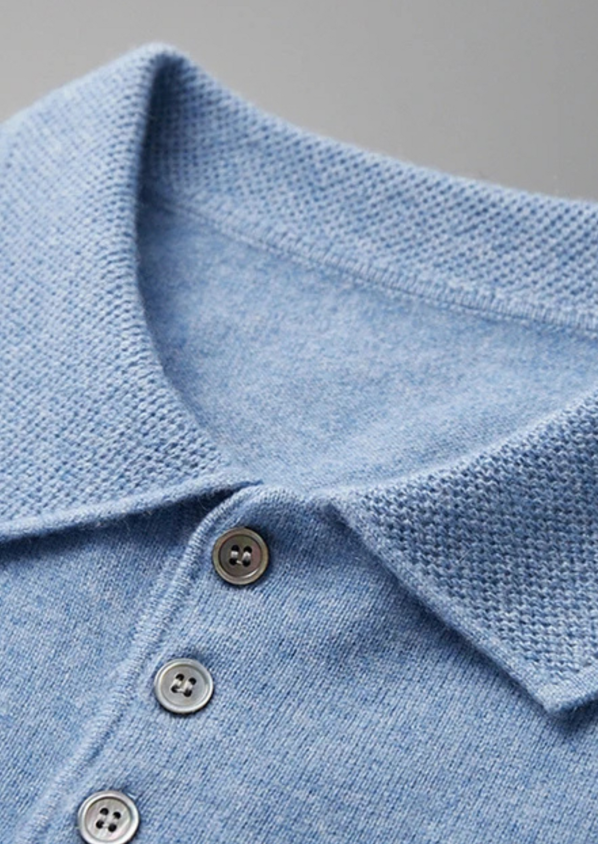 Premium Cashmere Classic Polo Shirt - photo 4