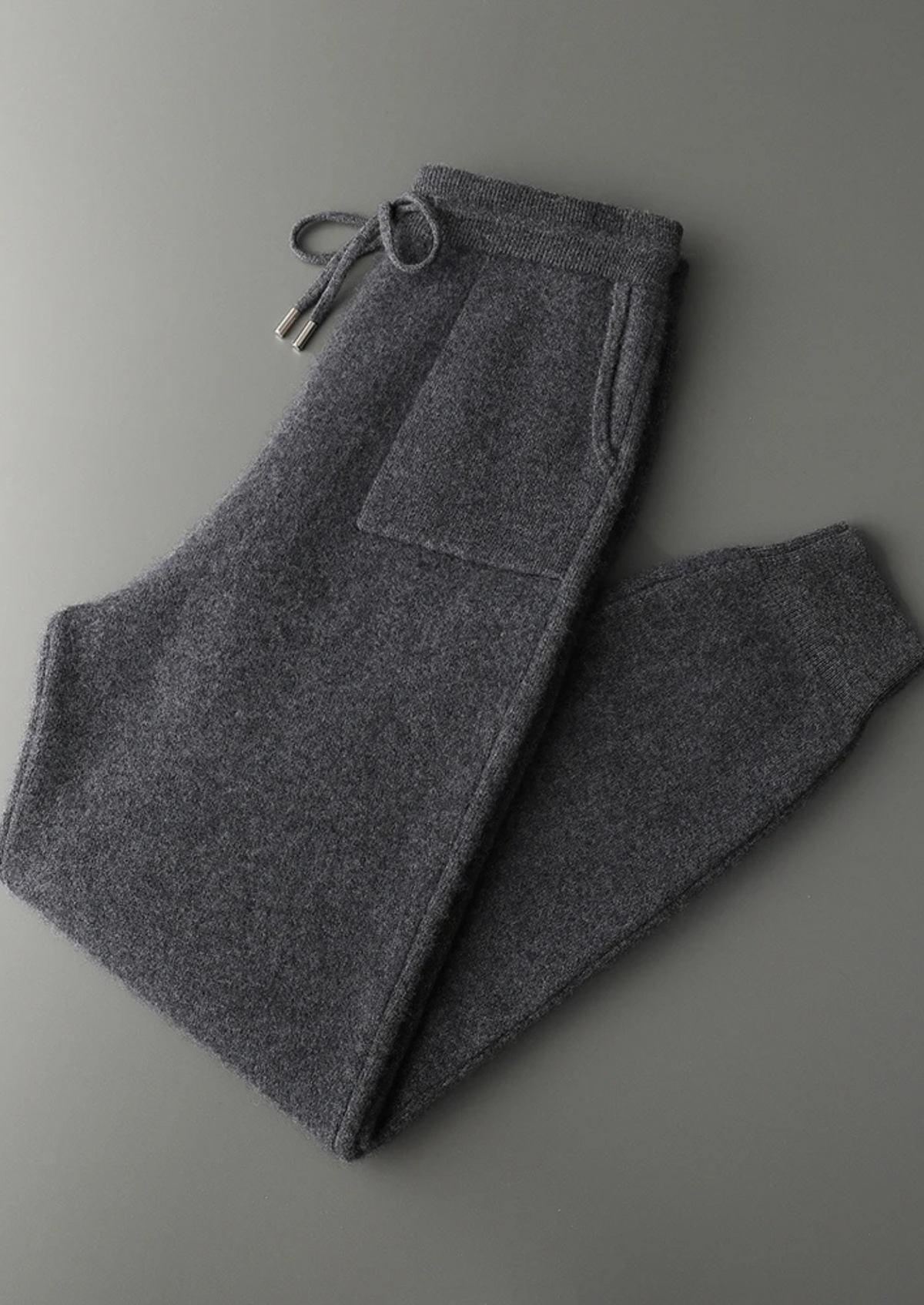 Premium Cashmere Dark Gray Alain Leisure Set - photo 3