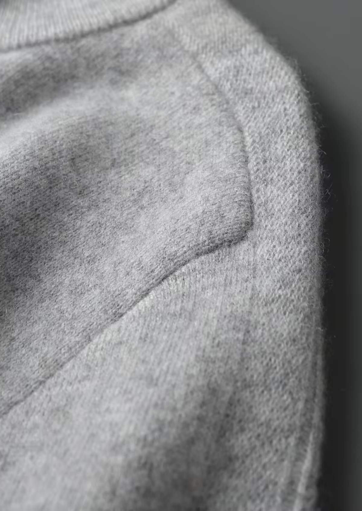 Premium Cashmere Essential Half-Zip Sweater - photo 5