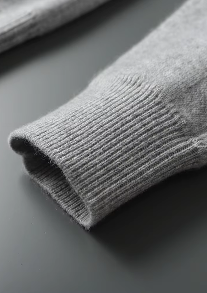 Premium Cashmere Essential Half-Zip Sweater - photo 6