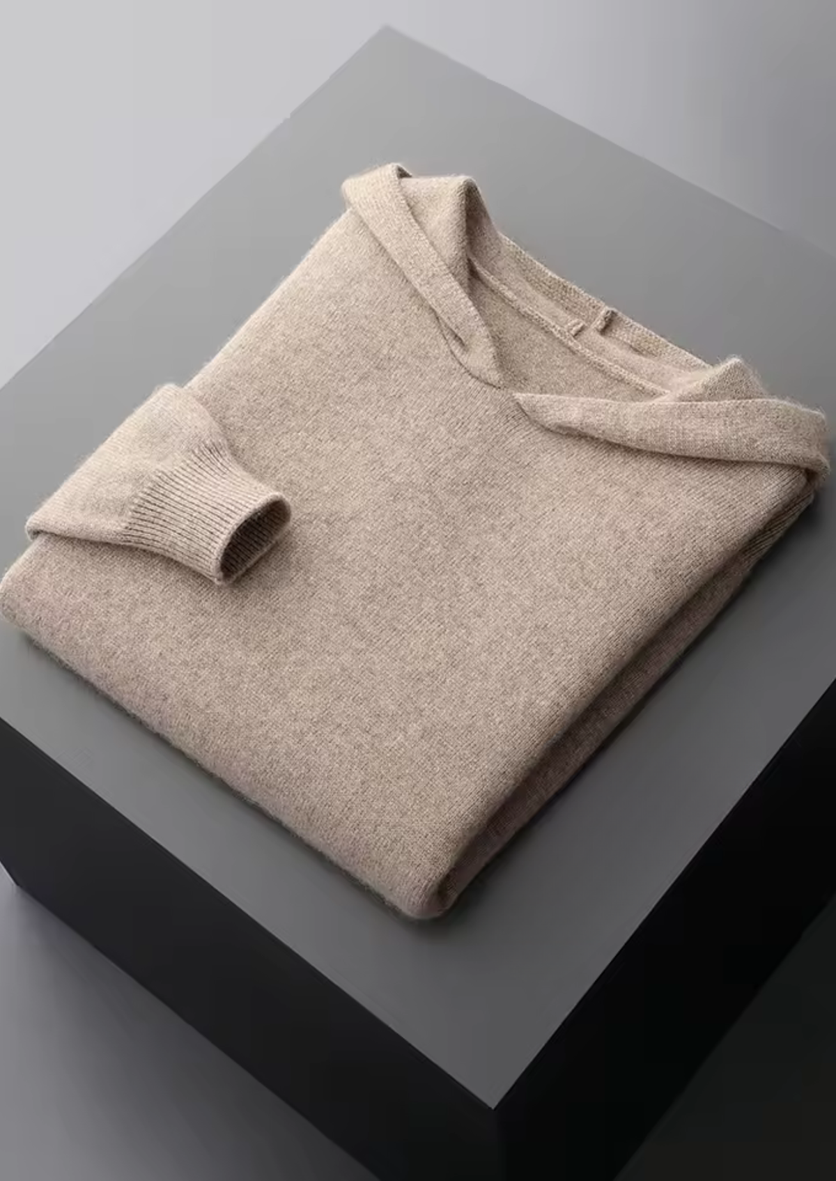 Premium Cashmere Essential Hoodie - photo 3