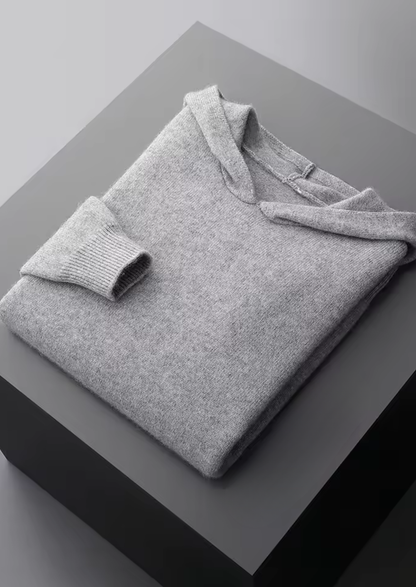 Premium Cashmere Essential Hoodie - photo 7