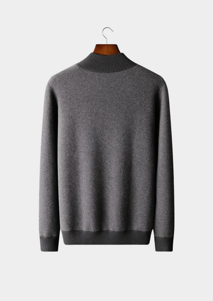 Premium Cashmere Jacquard Zip Cardigan - photo 4