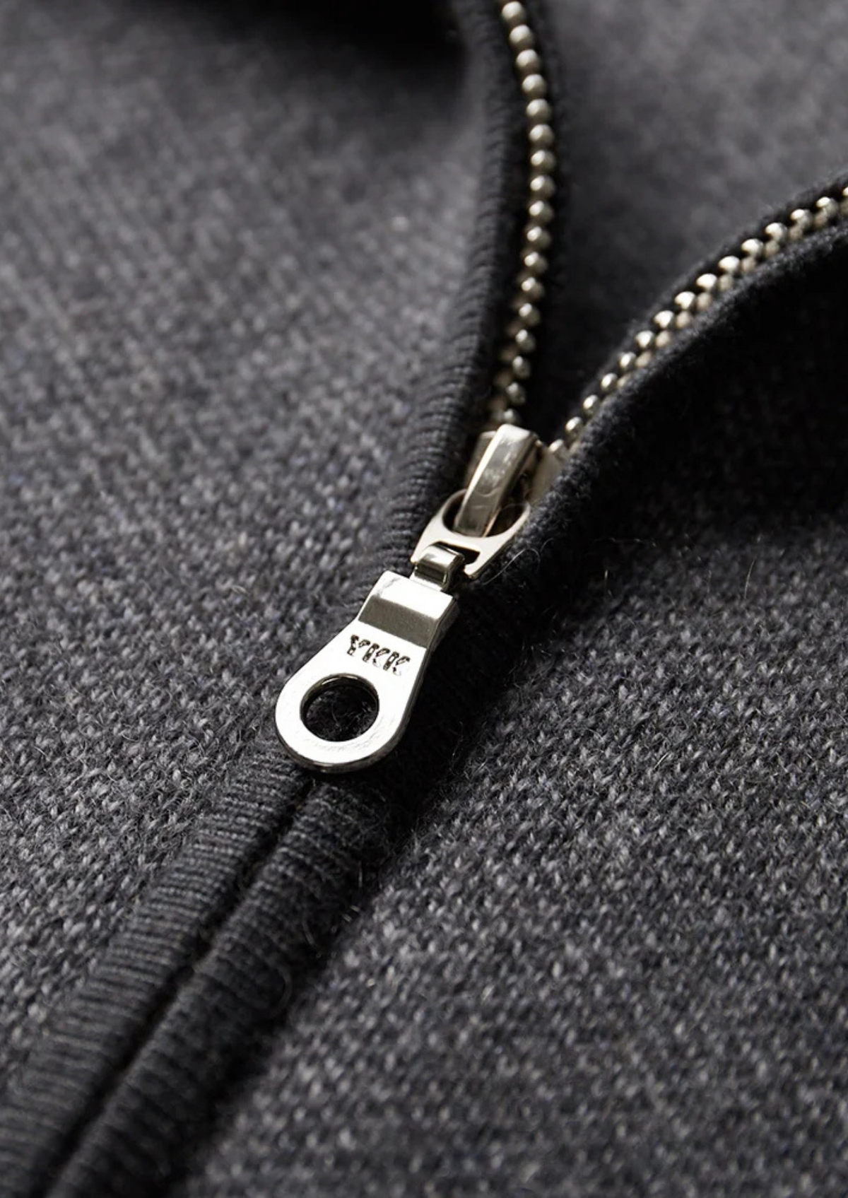Premium Cashmere Jacquard Zip Cardigan - photo 8