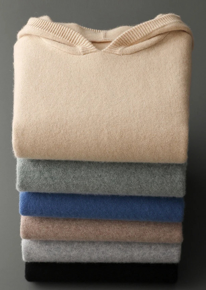 Premium Cashmere Leisure Hoodie - photo 11