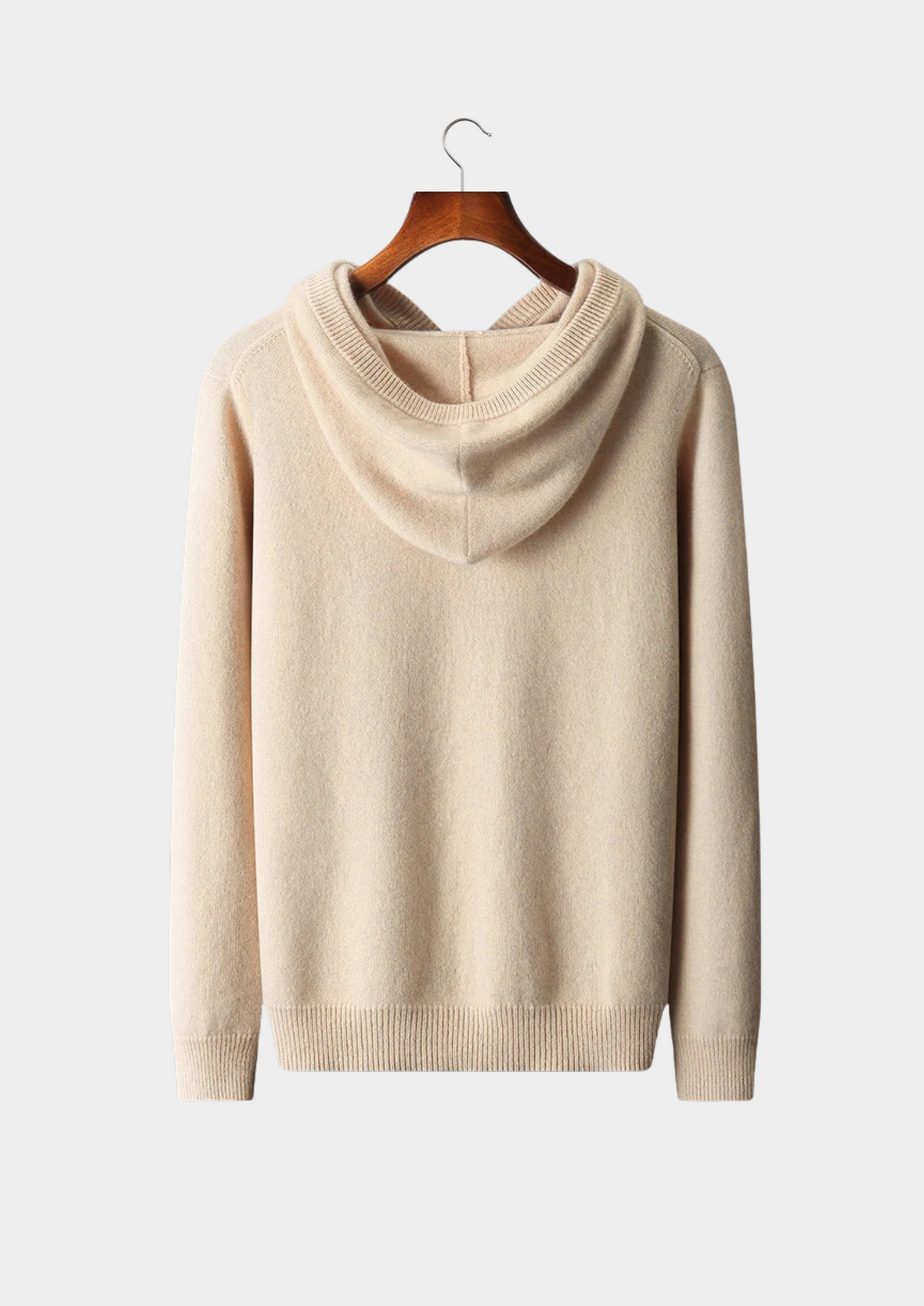 Premium Cashmere Leisure Hoodie - photo 2