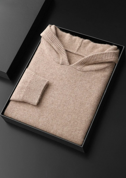 Premium Cashmere Leisure Hoodie - photo 7