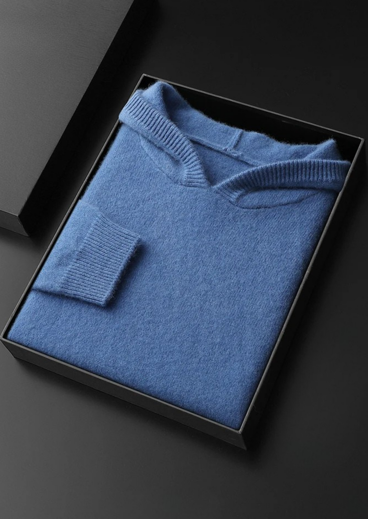 Premium Cashmere Leisure Hoodie - photo 9
