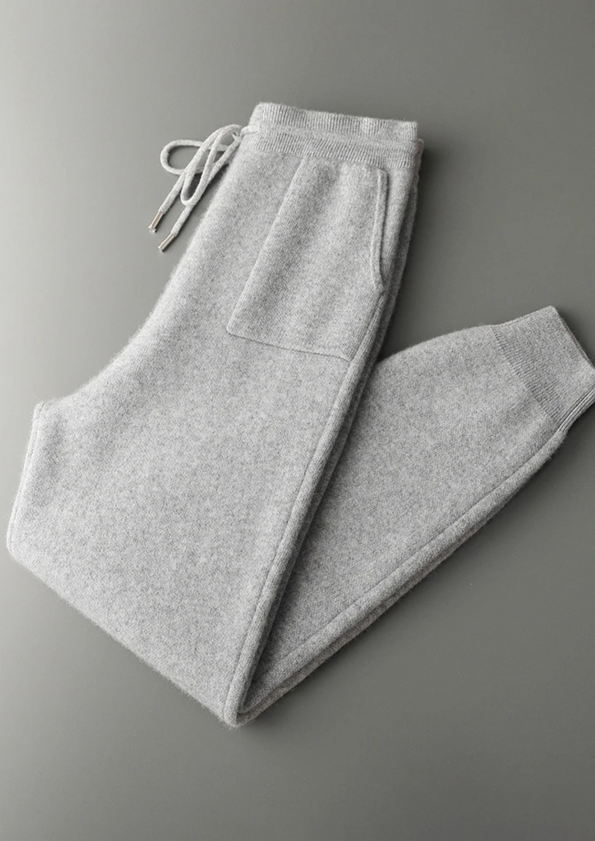 Premium Cashmere Light Gray Alain Leisure Set - photo 12